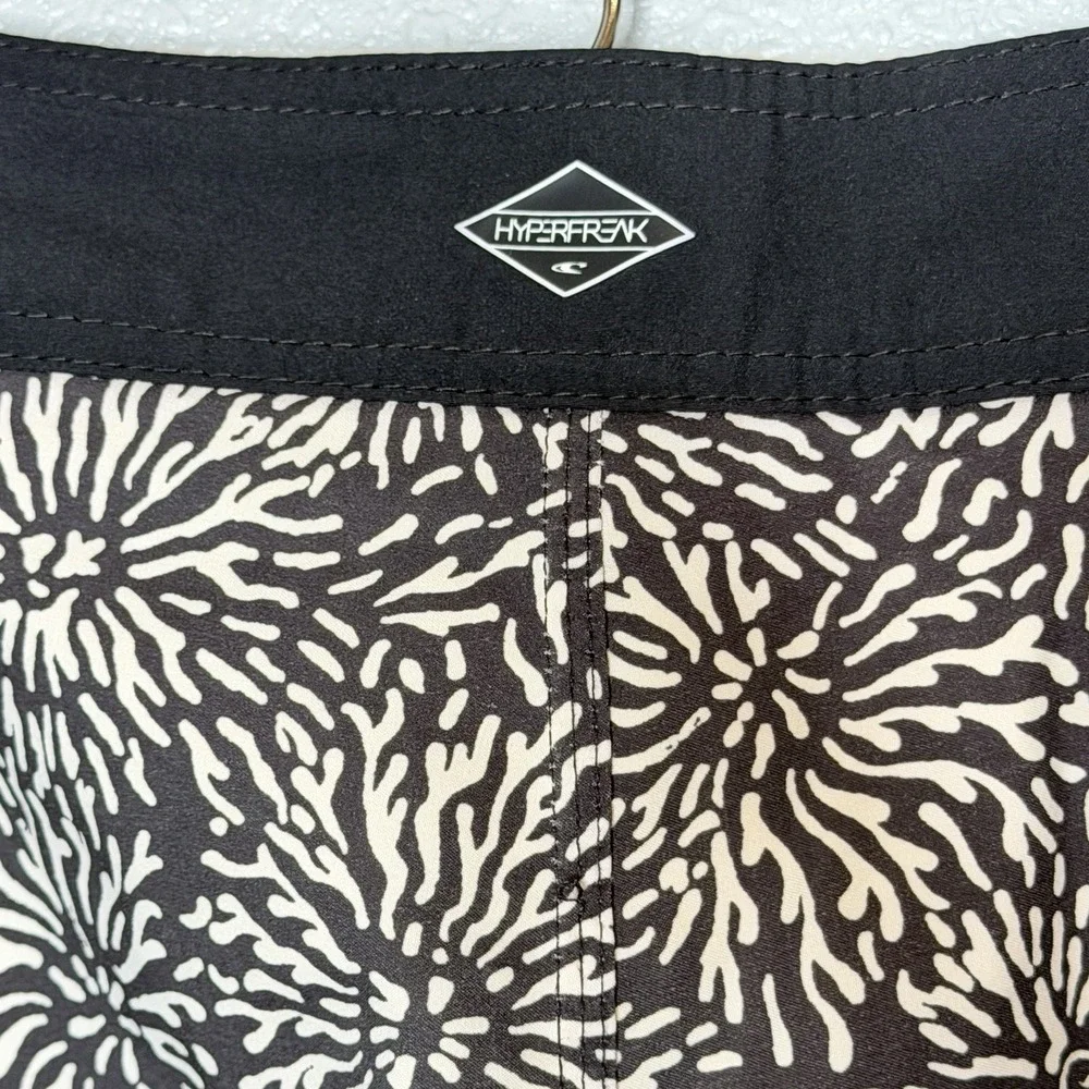 O'Neill‎ Hyperfreak Boardshorts Mens 38 Surf Swim Trunks Stretch Beach Gray 11